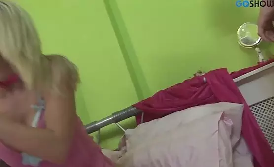 Blonde Cock Suckers Gangbang Frenzy